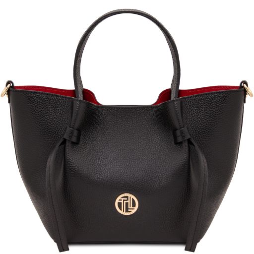 Legame Leather Handbag - Small Size Black TL142482
