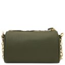 Chantilly Mini Bowlingtasche aus Leder Tannengrün TL142493