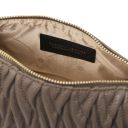 Chantilly Mini Bowling Leather bag Темный серо-коричневый TL142493