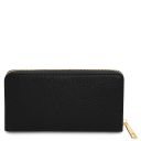 Financier Exclusive zip Around Leather Wallet Черный TL142494