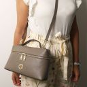 Scrigno Soft Leather Duffle bag Forest Green TL142484