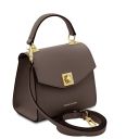 TL Bag Leather Handbag Темный серо-коричневый TL142203