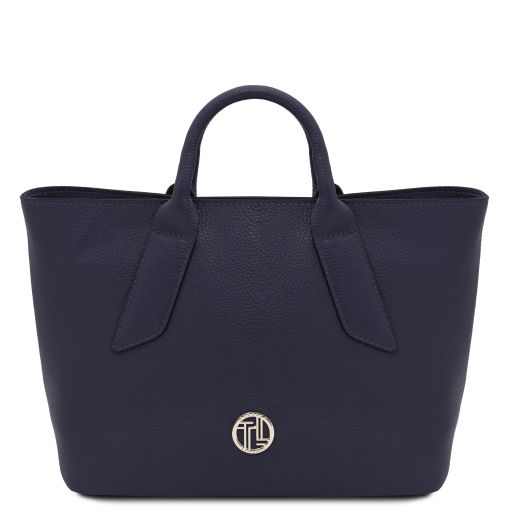 Viva Leather Handbag Темно-синий TL142498