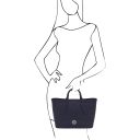 Viva Leather Handbag Темно-синий TL142498