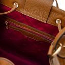 Minerva Leather Bucket bag Cognac TL142476