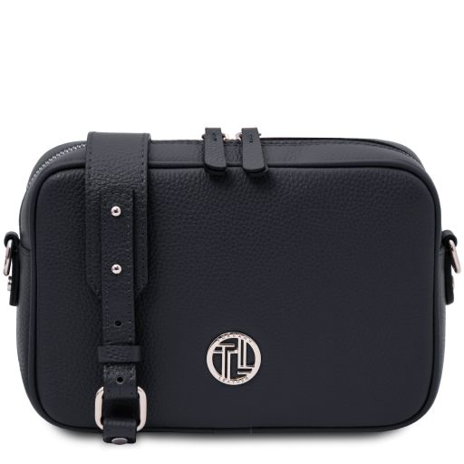 Cubetto Sac Bandoulière en Cuir Bleu foncé TL142499