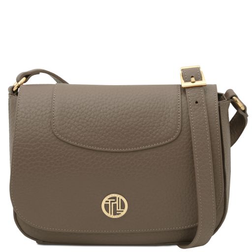 Sella Borsa a Tracolla in Pelle Talpa scuro TL142506