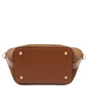 Glacette Sac Seau en Cuir Suédé Cognac TL142261