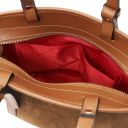 Glacette Sac Seau en Cuir Suédé Cognac TL142261