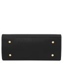 Origami Handtasche aus Leder Schwarz TL142507