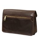 Max Sacoche en Cuir Marron foncé TL8075