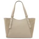 Libra Leather Shoulder bag Бежевый TL142508