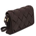 Tarte Sac Bandoulière en Cuir Marron foncé TL142518