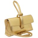 TL Bag Pochette in Pelle Metallic Oro TL141993
