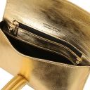 TL Bag Pochette in Pelle Metallic Oro TL141993