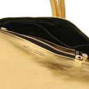TL Bag Pochette in Pelle Metallic Oro TL141993