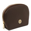 Vera Neceser en Piel Suave Marrón oscuro TL142521