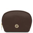 Vera Neceser en Piel Suave Marrón oscuro TL142521