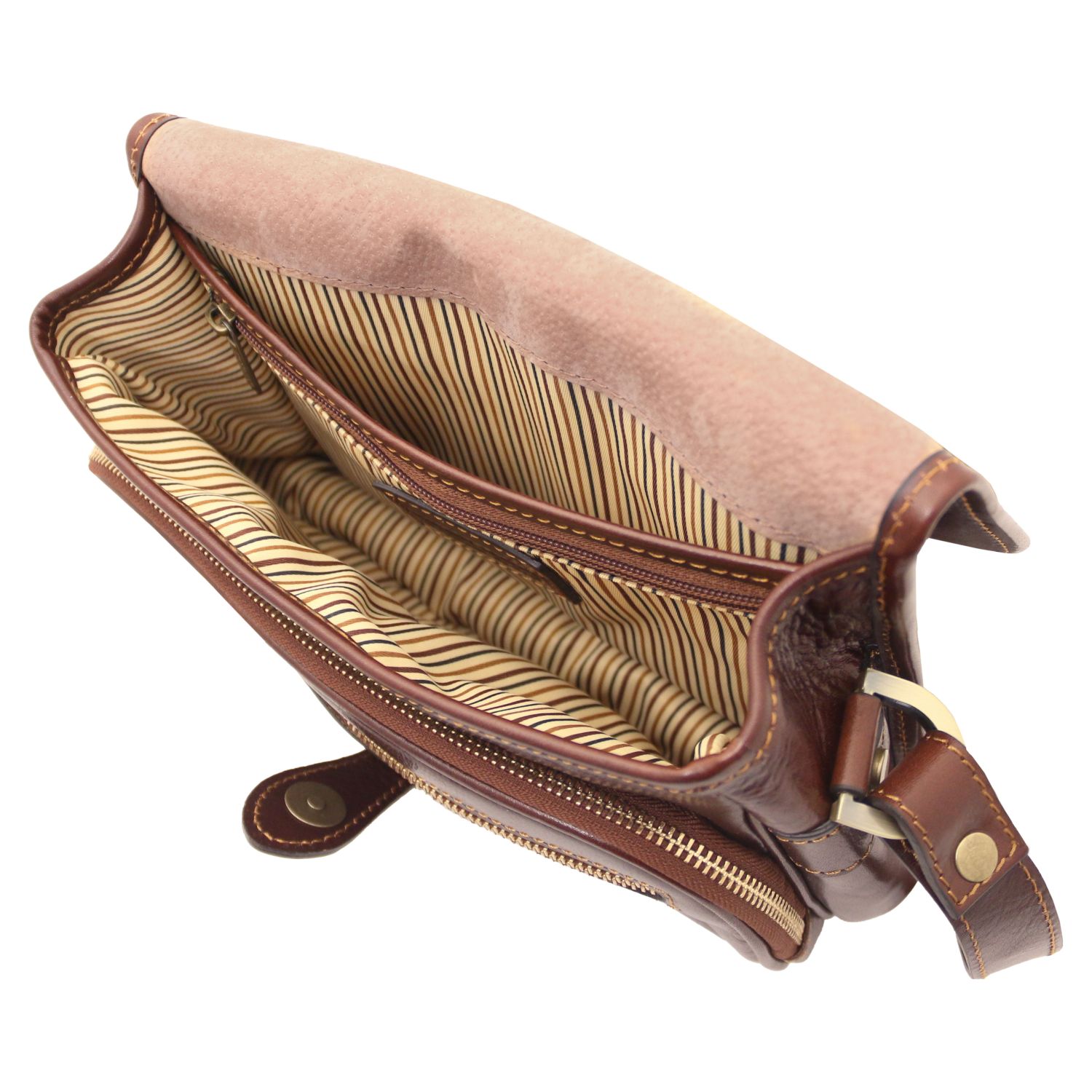 Alessia Leather Shoulder bag Forest Green TL142020