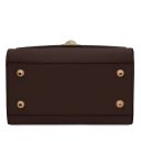 TL Bag Leather Handbag Dark Brown TL142203
