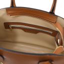 Coccola Leather Handbag Cognac TL142421