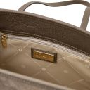 Frame Suede Leather Shoulder bag Dark Taupe TL142513