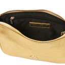 Parfait Sac à Main en Cuir Metallic Or TL142543