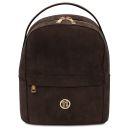Volta Suede Leather Backpack Темно-коричневый TL142517