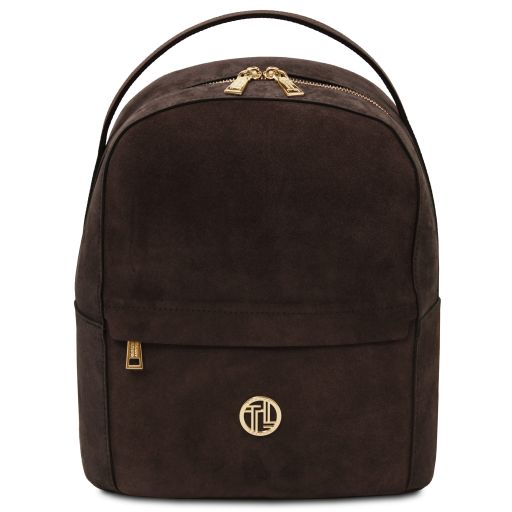 Volta Suede Leather Backpack Темно-коричневый TL142517