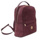 Volta Sac à dos en Cuir Daim Bordeaux TL142517