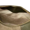 Goccia Bolso Hobo en Piel Verde Oscuro TL140941