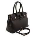 TL Bag Sac à Main en Cuir Noir TL142174