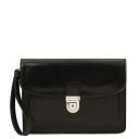 Max Sacoche en Cuir Noir TL8075