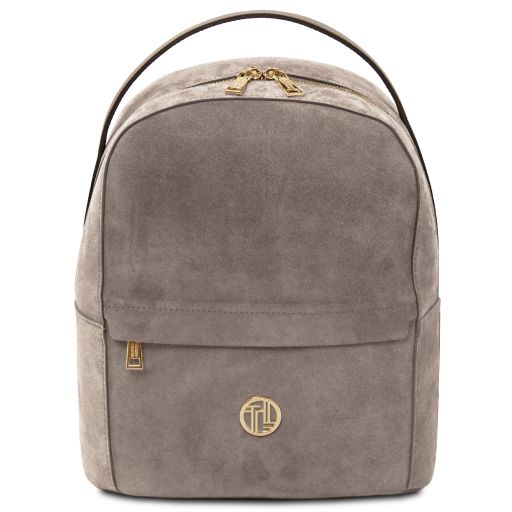 Volta Suede Leather Backpack Темный серо-коричневый TL142517