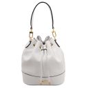 TL Bag Sac Seau Pour Femme en Cuir Blanc TL142327
