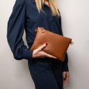 TL Bag Bolso Noche en Piel Suave Apricot TL142029