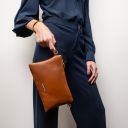 TL Bag Bolso Noche en Piel Suave Apricot TL142029