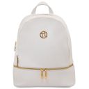 TL Bag Sac à dos en Cuir Souple Blanc TL142280