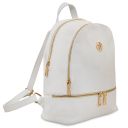 TL Bag Sac à dos en Cuir Souple Blanc TL142280