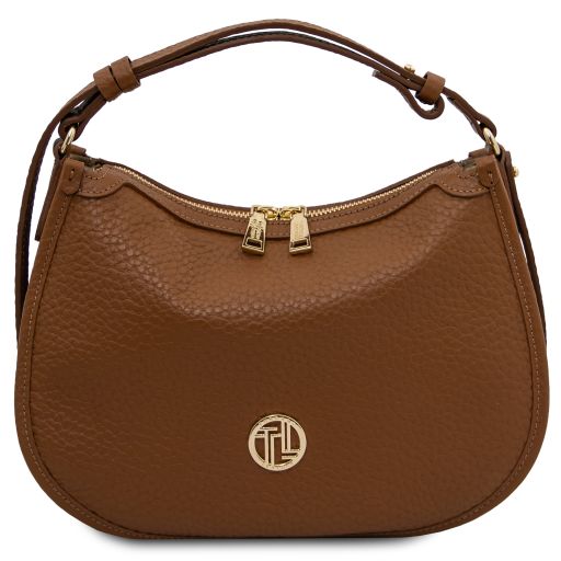 Hoblò Sac à Main en Cuir Souple Cognac TL142563