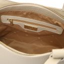 Libra Borsa a Spalla in Pelle Beige TL142580
