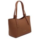 Libra Schultertasche aus Leder Cognac TL142580