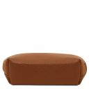 Vera Trousse in Pelle Morbida Cognac TL142438