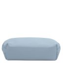 Vera Kosmetiktasche aus Weichem Leder Himmelblau TL142438