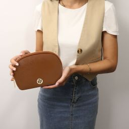 Vera Neceser en Piel Suave Blanco TL142438