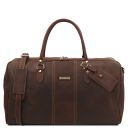 Lisbona Reiseledertasche - Gross Dunkelbraun TL142557