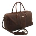 Lisbona Reiseledertasche - Gross Dunkelbraun TL142557