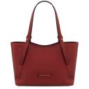 Libra Schultertasche aus Leder Rot TL142562