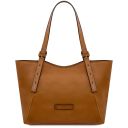 Libra Schultertasche aus Leder Natural TL142562