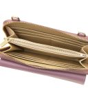 Urania Portefeuille/supporte Pour Téléphone en Cuir Avec Bandoulière Lilas TL142433